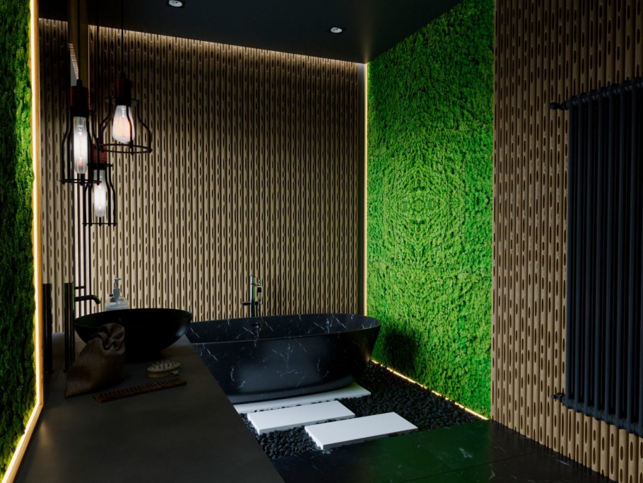 Бамбуковое полотно лайм Cosca