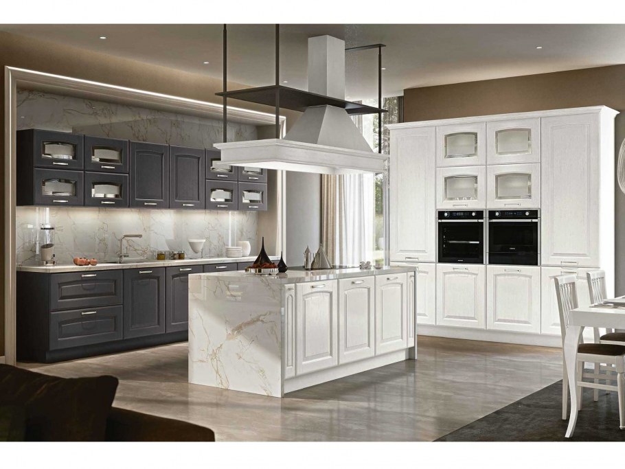 Кухня Массимо серый дуб