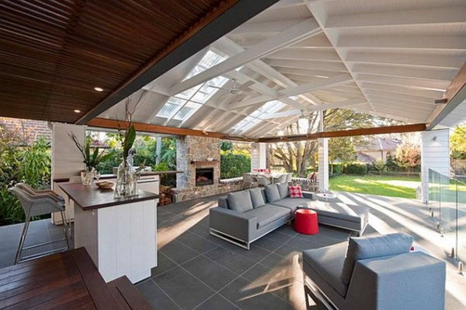 Летняя кухня патио терраса беседка