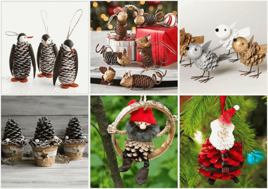 Елочная игрушка своими руками