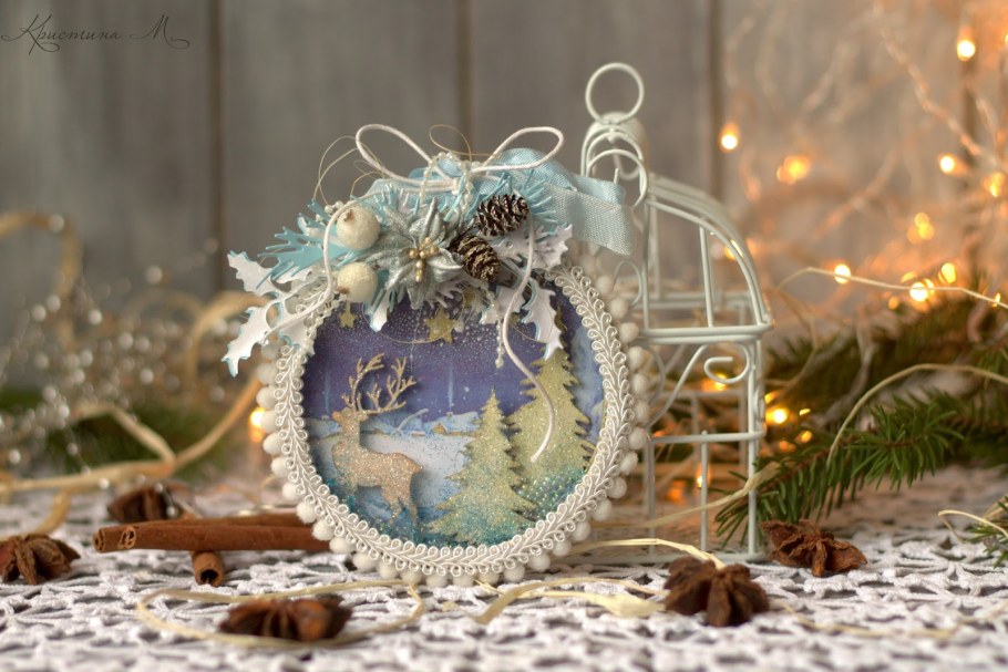 Буцила Рождественский венок