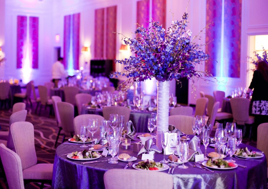 Свадьба в сиреневом стиле