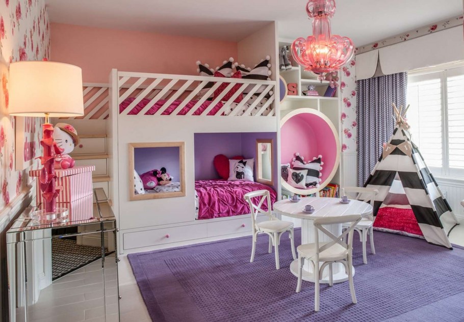 Детские комнаты для девочек
