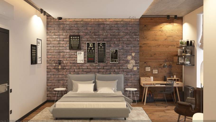 Амбарная доска лофт