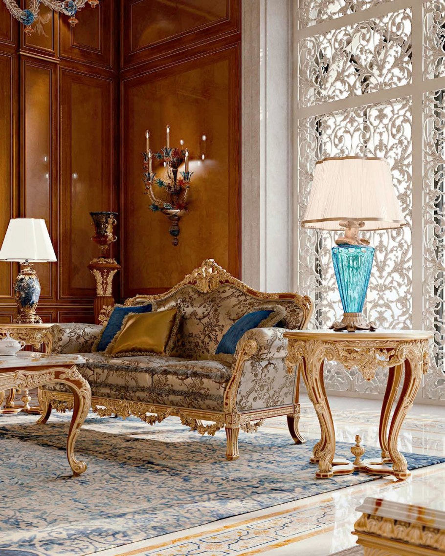 Итальянское Барокко интерьер