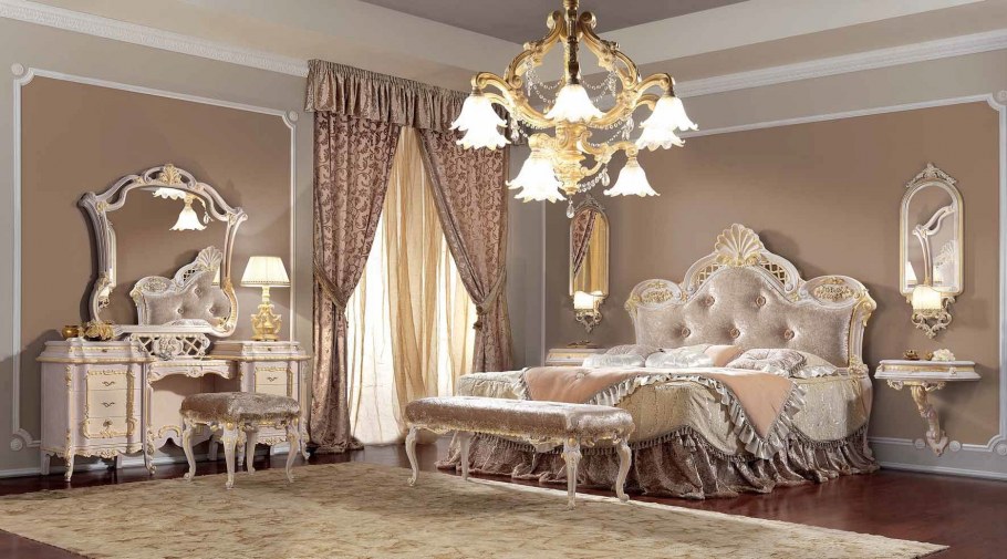 Спальня рококо Барокко