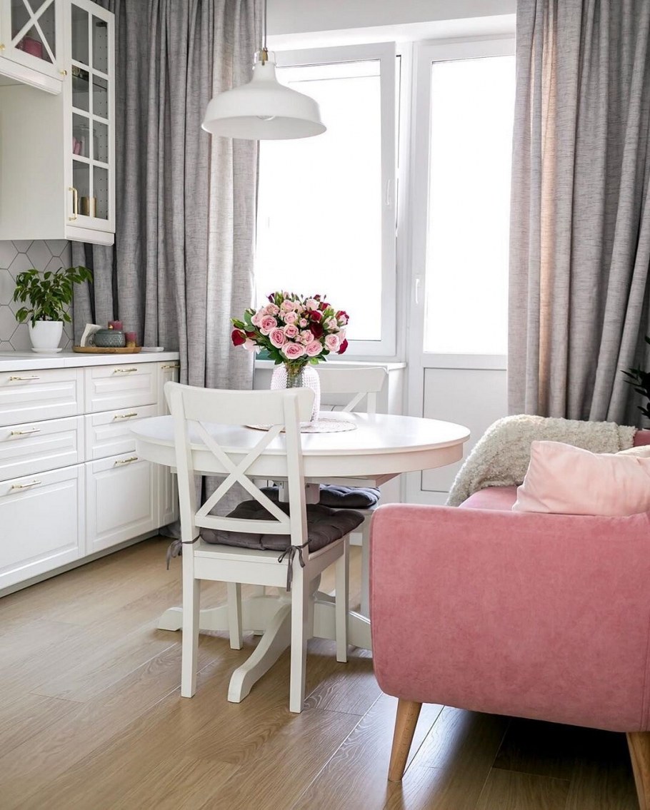 Интерьер кухни на даче