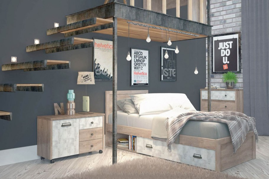 Модульная детская Юниор-2 Марибель