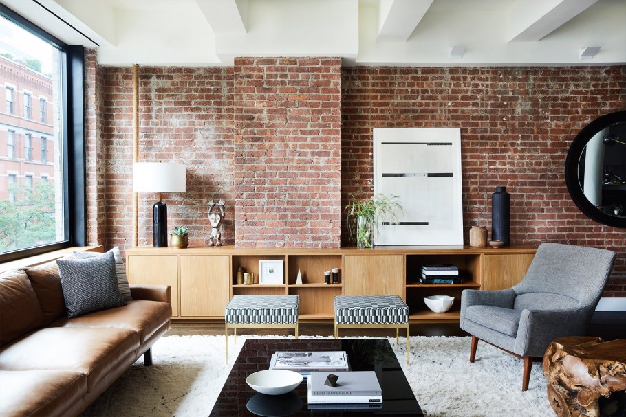 Мягкий лофт в интерьере