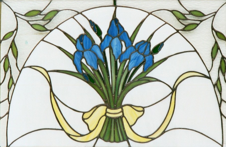 Врубель витраж Ирис