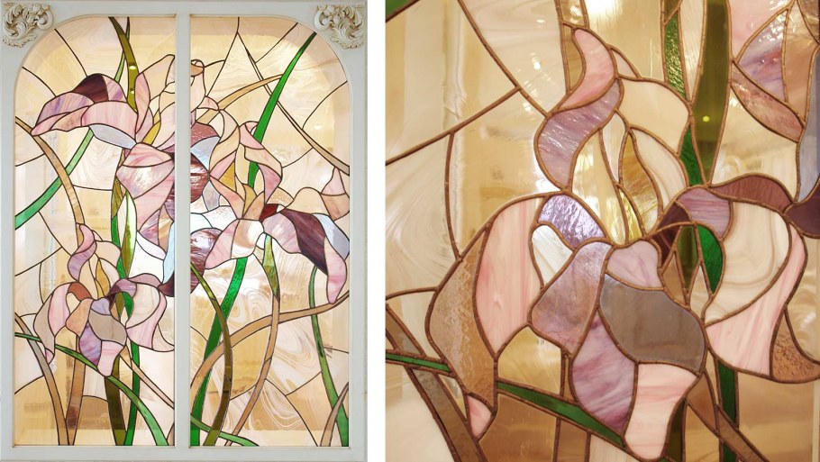 Витраж Тиффани технология