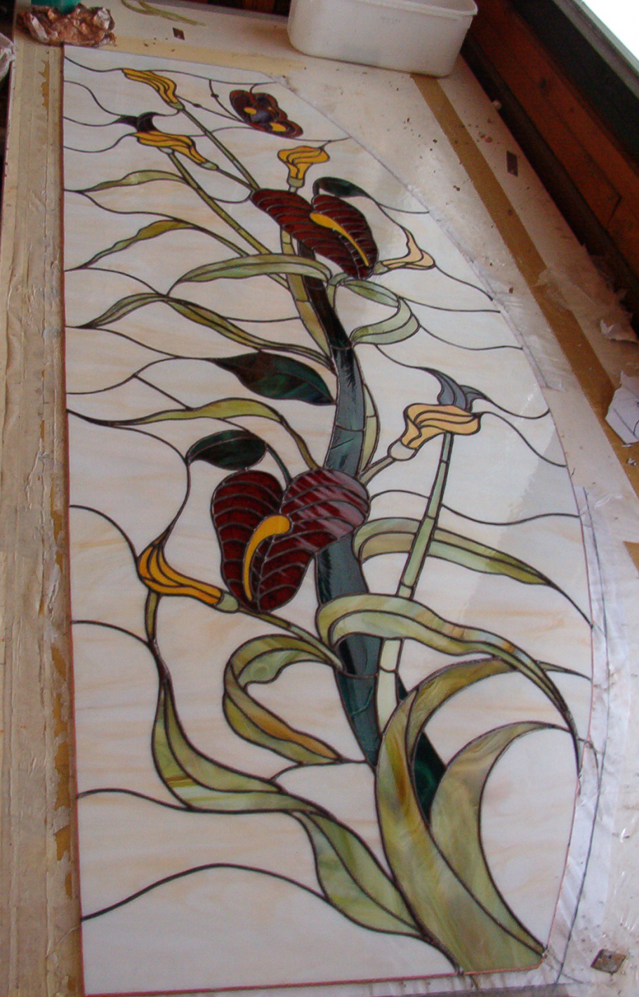 Венецианское стекло витраж