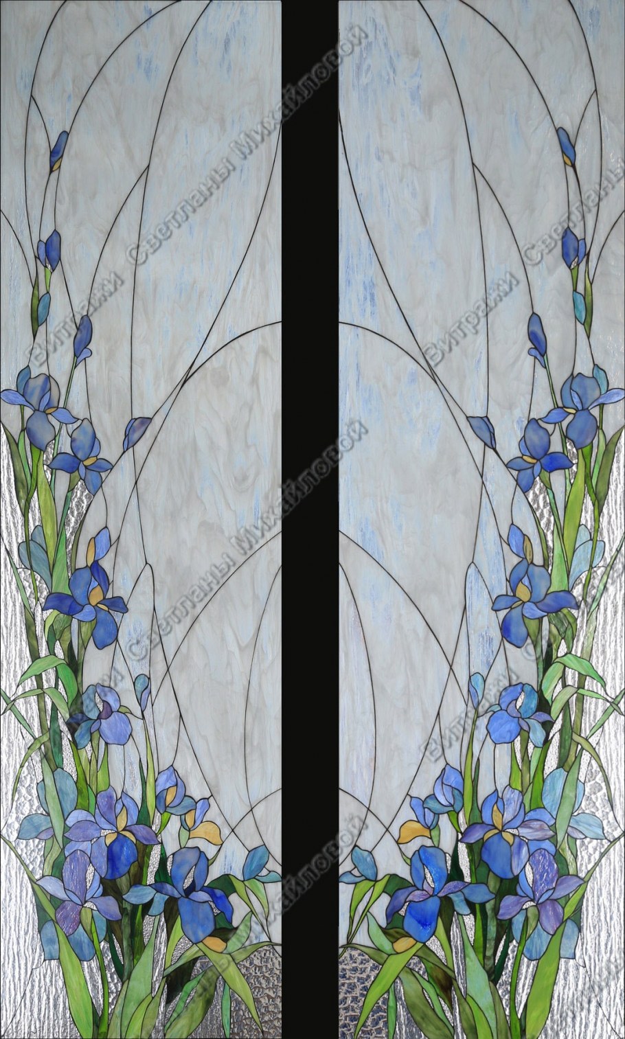 Витраж Тиффани арт нуво