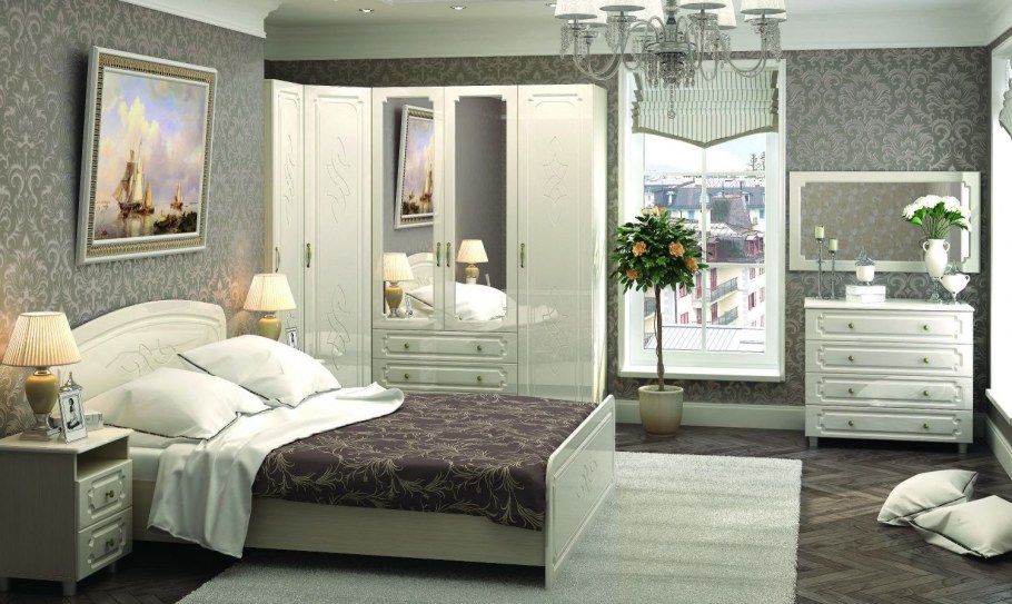 Спальный гарнитур Виктория Стендмебель