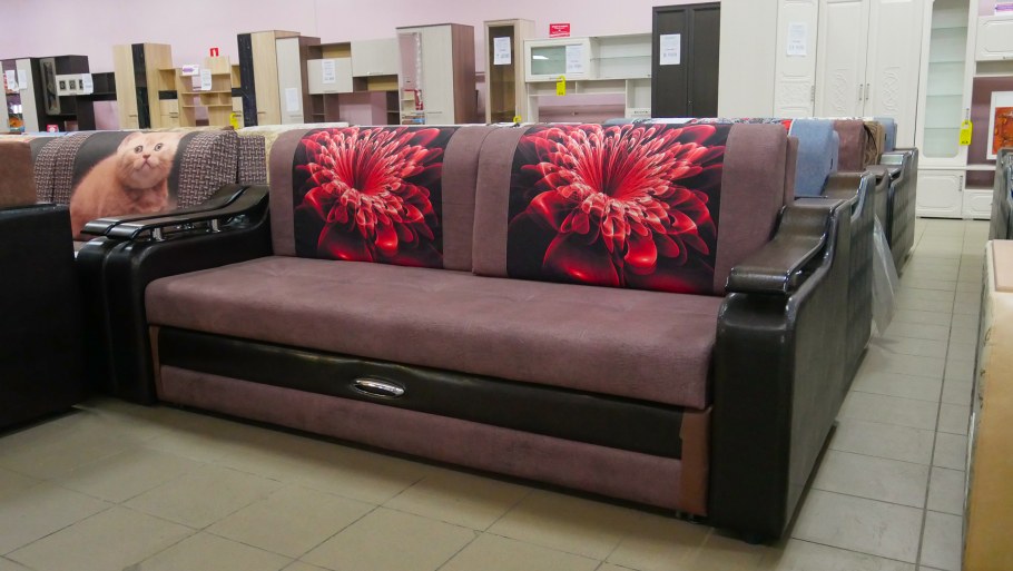 Капри диван (Сapri 4 рогожка)