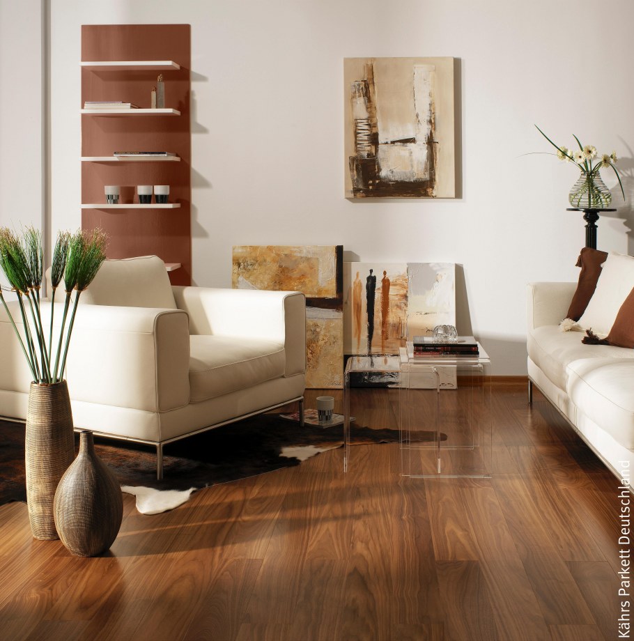 Массивная доска в интерьере