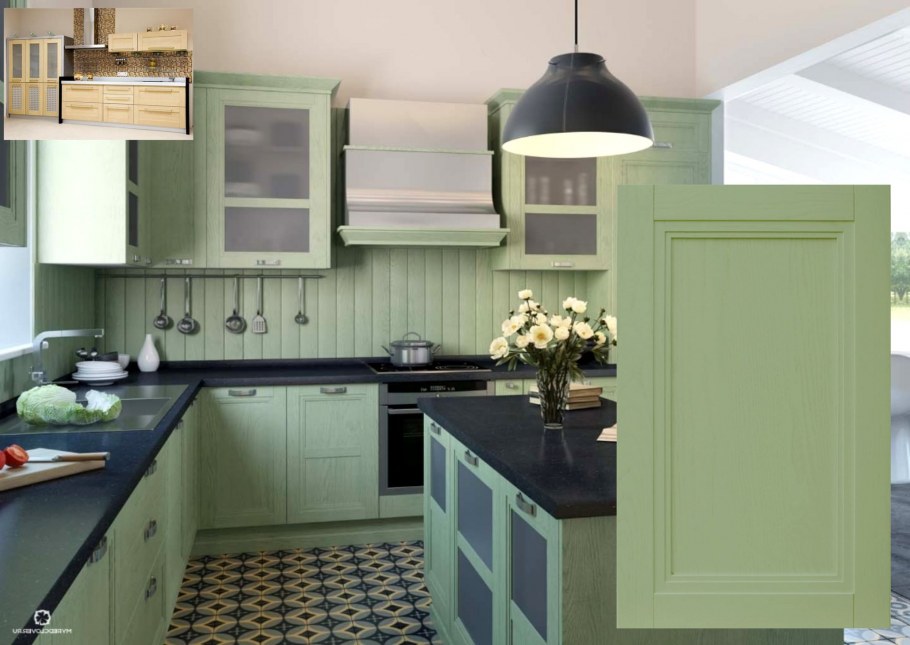 Малахитовая кухня икеа