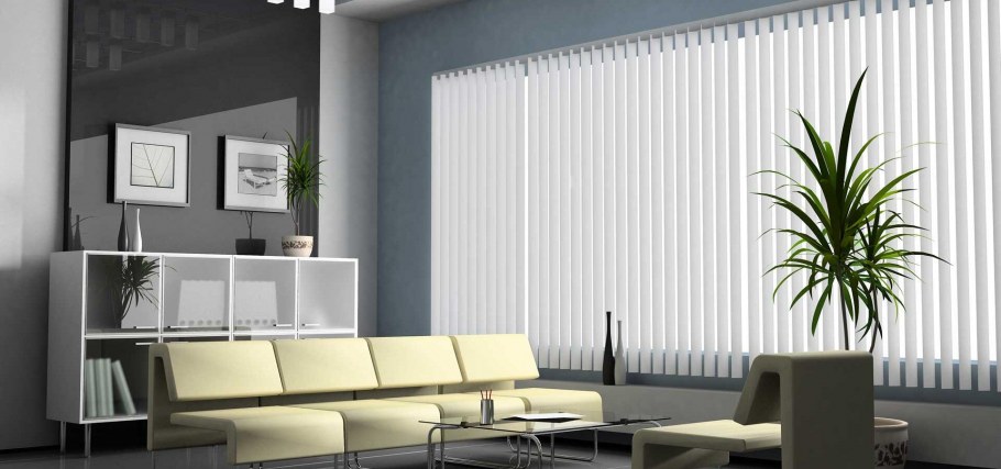 Жалюзи в офис вертикальные