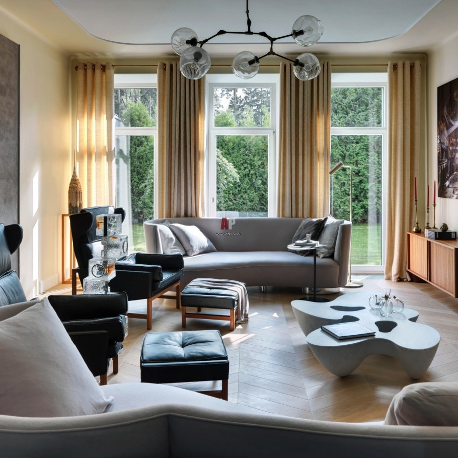 Гостиная в стиле конструктивизм