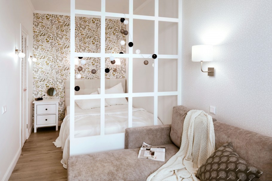 Перегородка в однокомнатной квартире