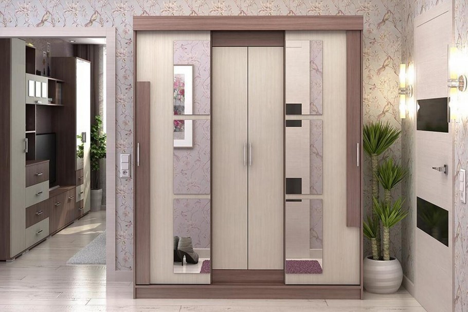 Прихожая Корвет Люкс ясень шимо светлый