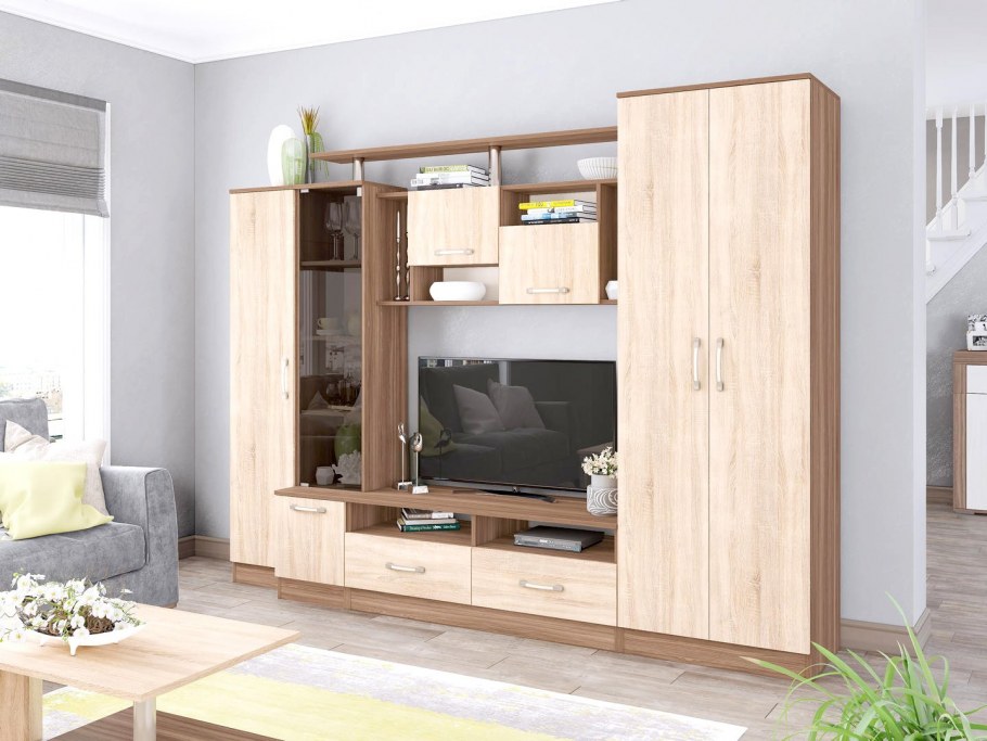 Шкаф трио 3-х створчатый