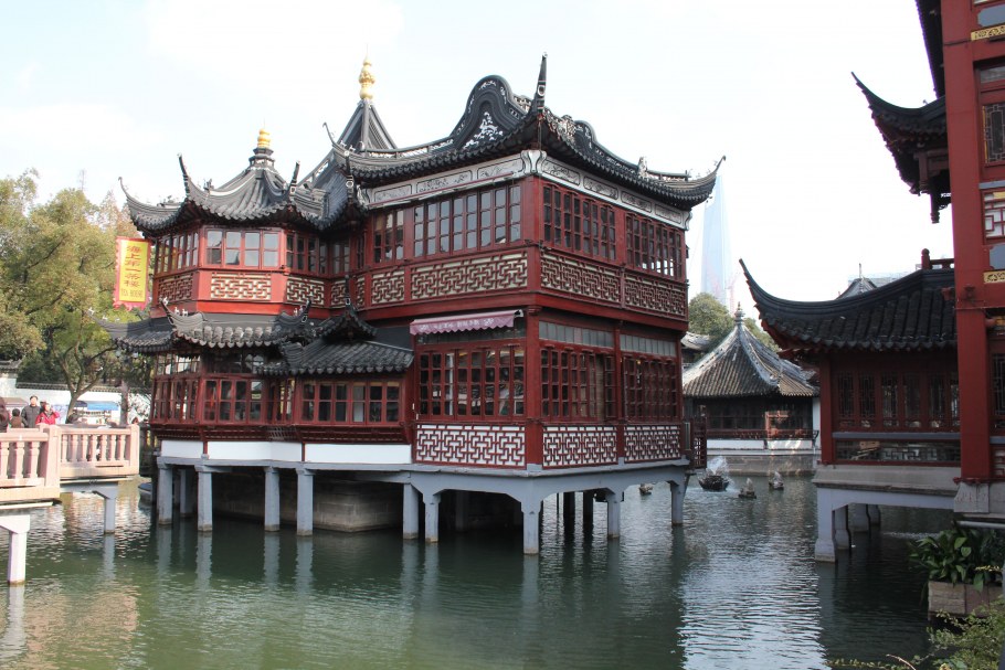 Китай Шанхай чайный дворец