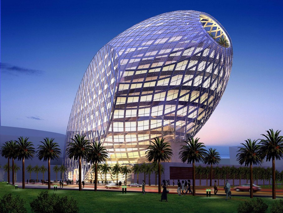 Здание Cybertecture Egg