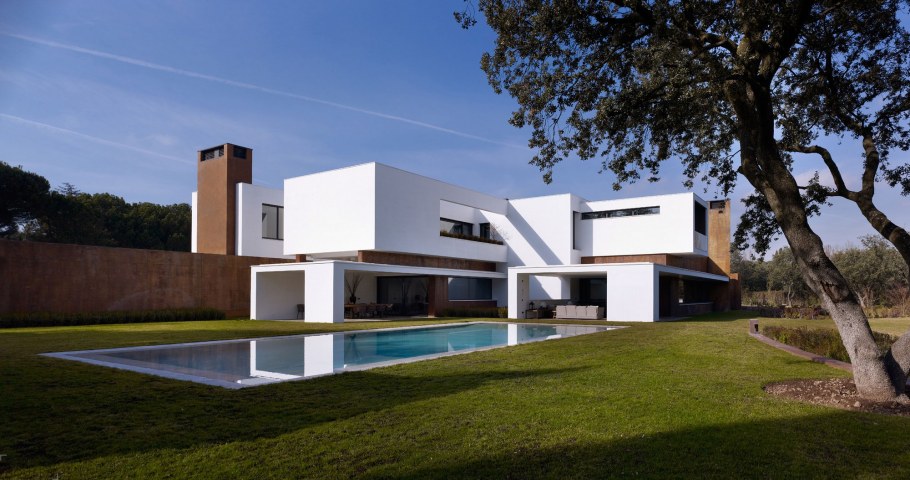 Вилла в стиле конструктивизм