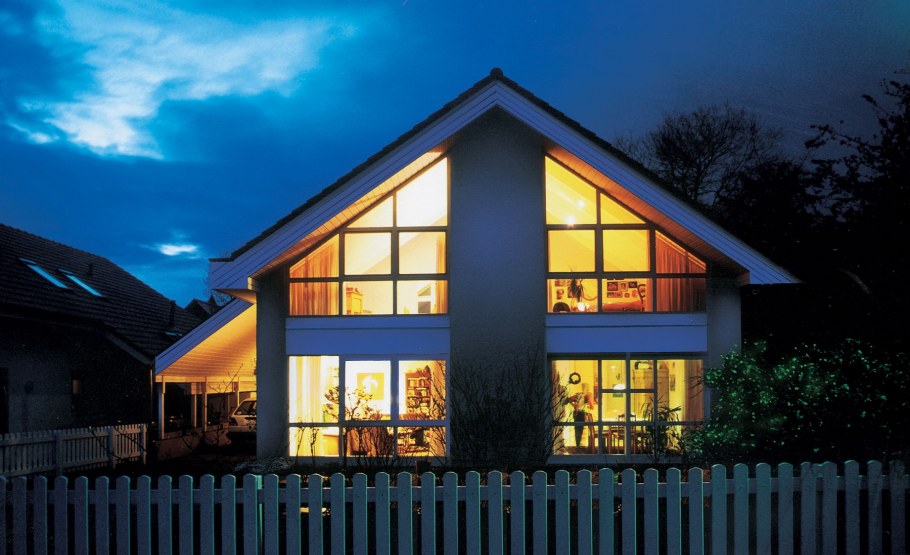 Панорамные окна снаружи