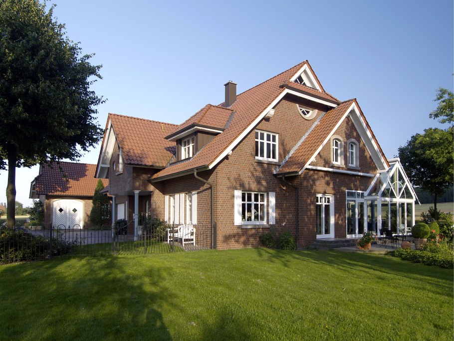 Немецкие дома из Клинкера