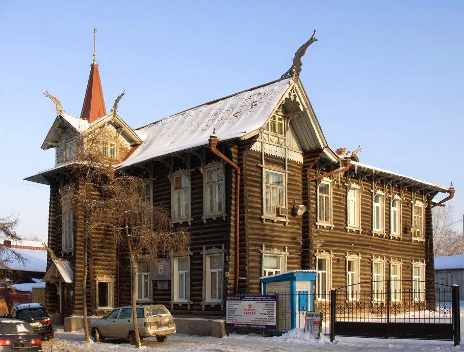 Памятники деревянного зодчества Томск