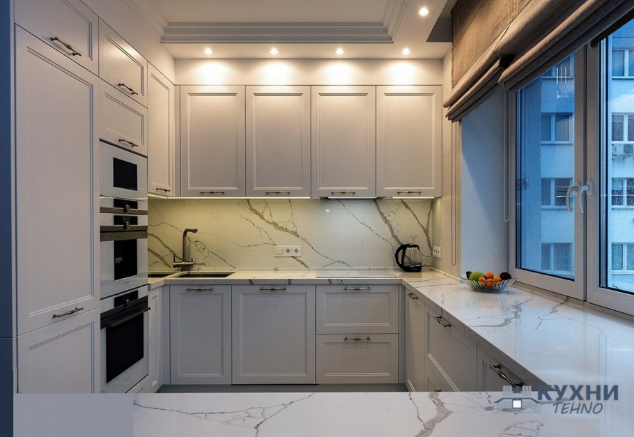 Кухня Мария Неоклассика с патиной