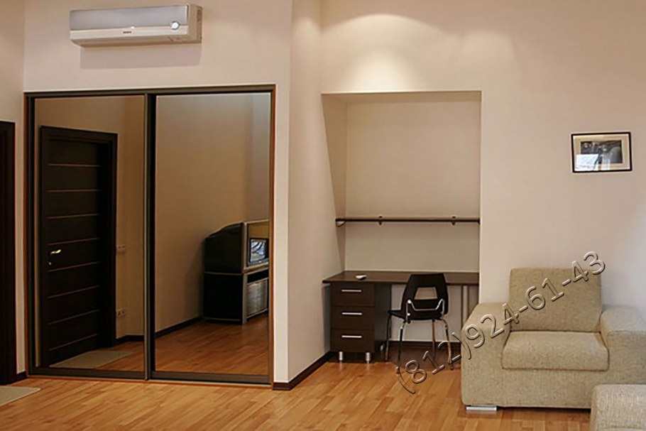 Шкаф в однокомнатной квартире