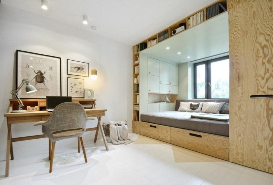 Кровать подиум