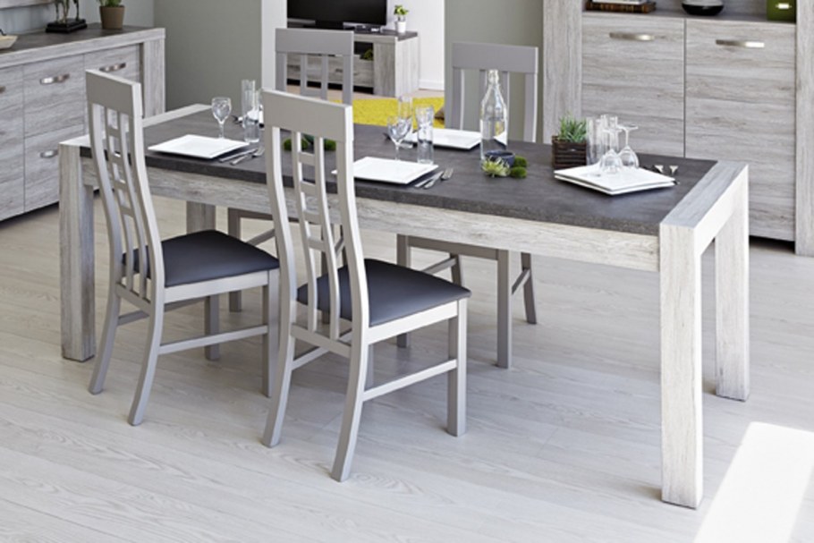 Стол Романо MK-5829-gr, серый дуб