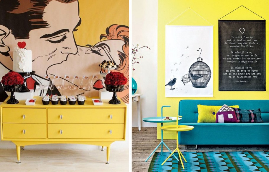 Pop Art в интерьере