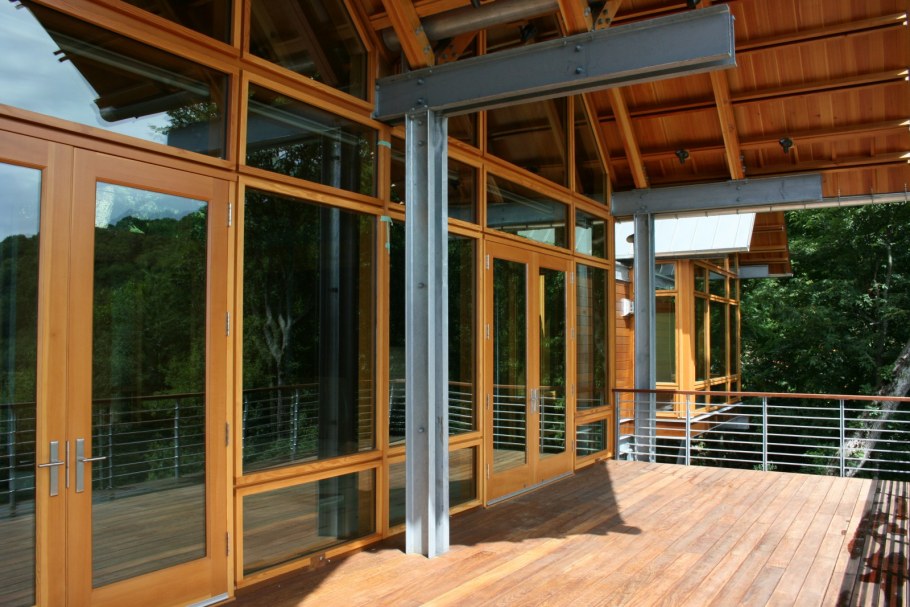 Веранда из металла