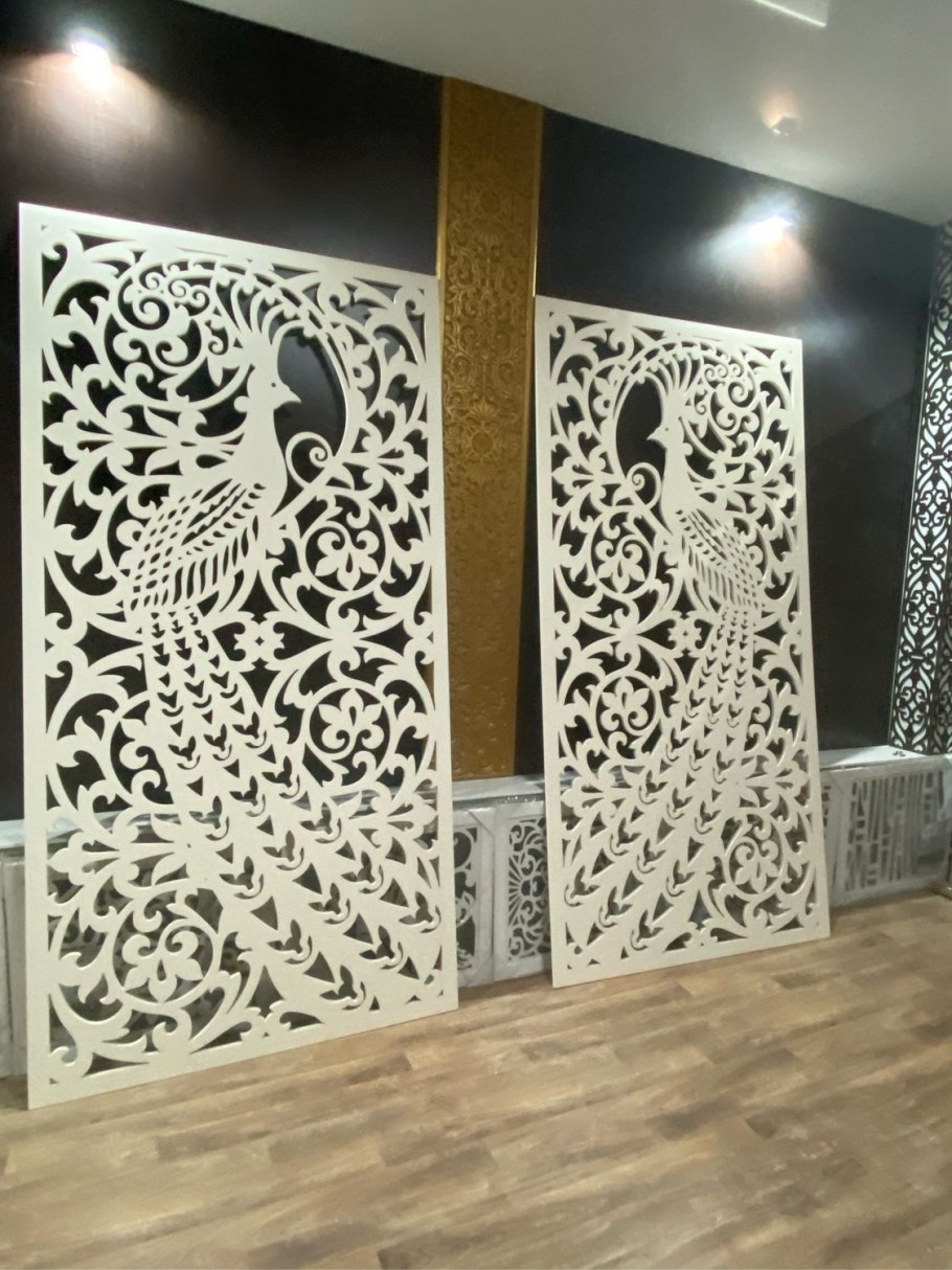 Резные перегородки для зонирования