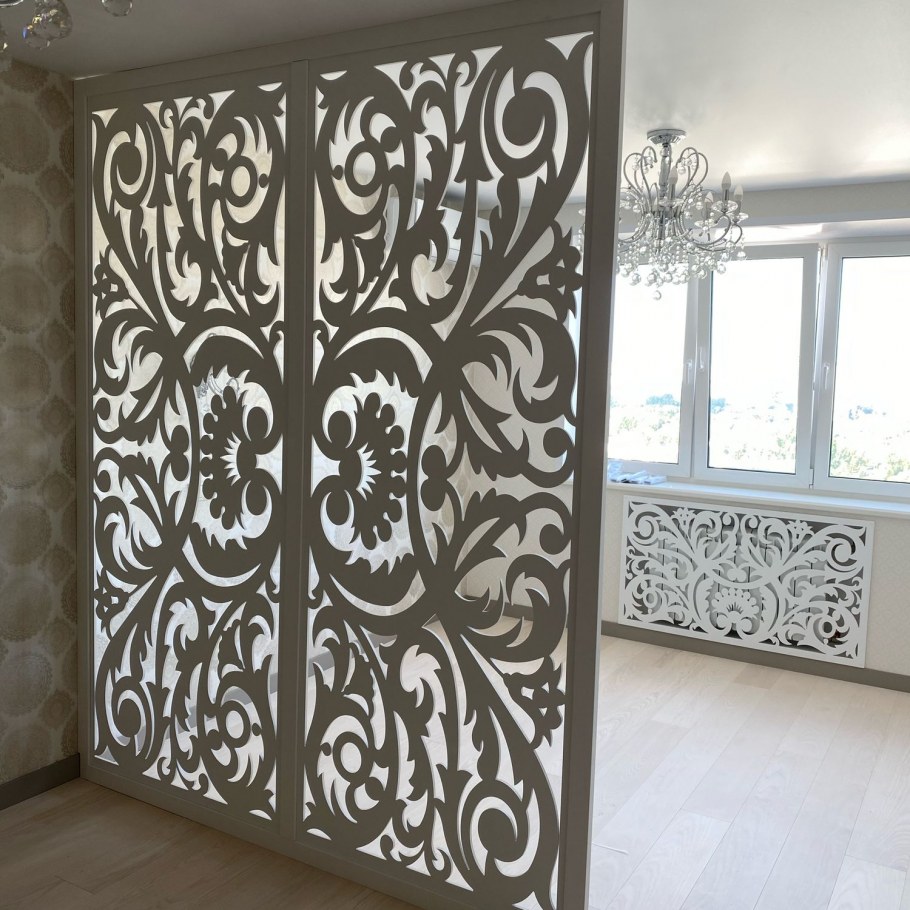 Межкомнатные перегородки резные