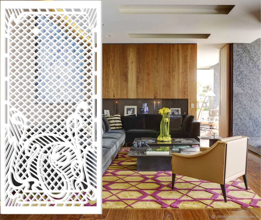Ажурные декоративные перегородки
