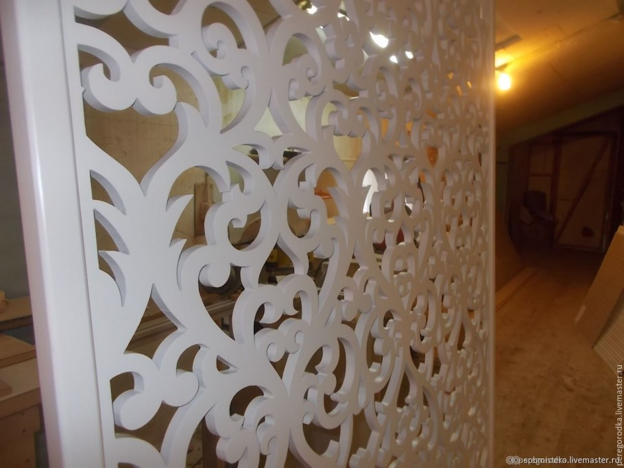 Резные перегородки из МДФ