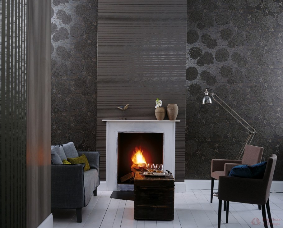 Обои Estelle 55743, Marburg в интерьере