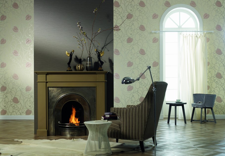 Обои Opulence Giulia в интерьере