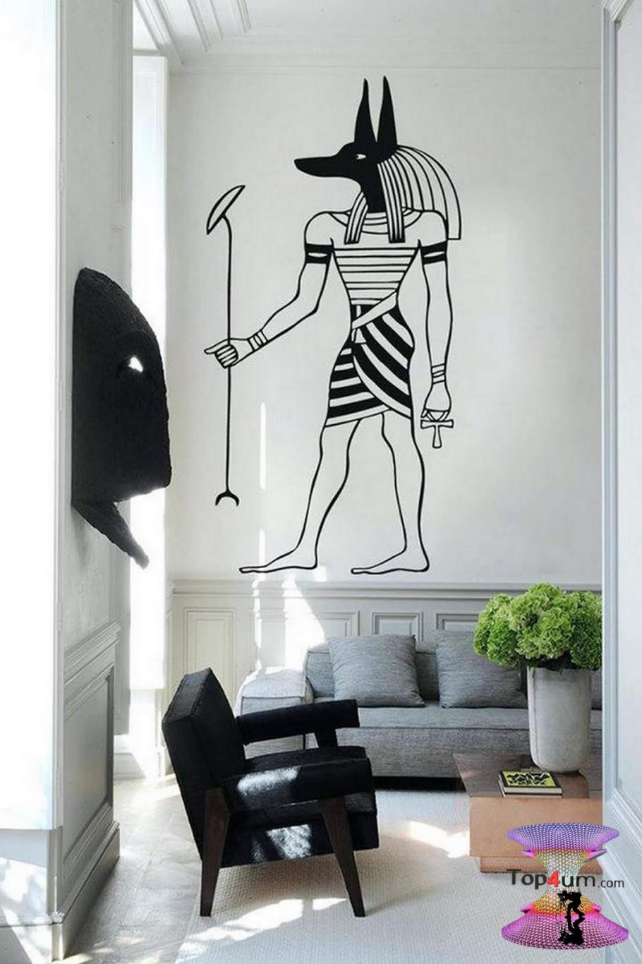 Интерьер в стиле древнего Египта