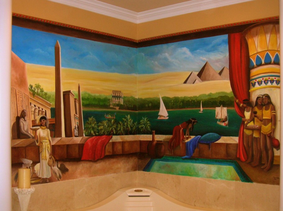 Египетские предметы интерьера