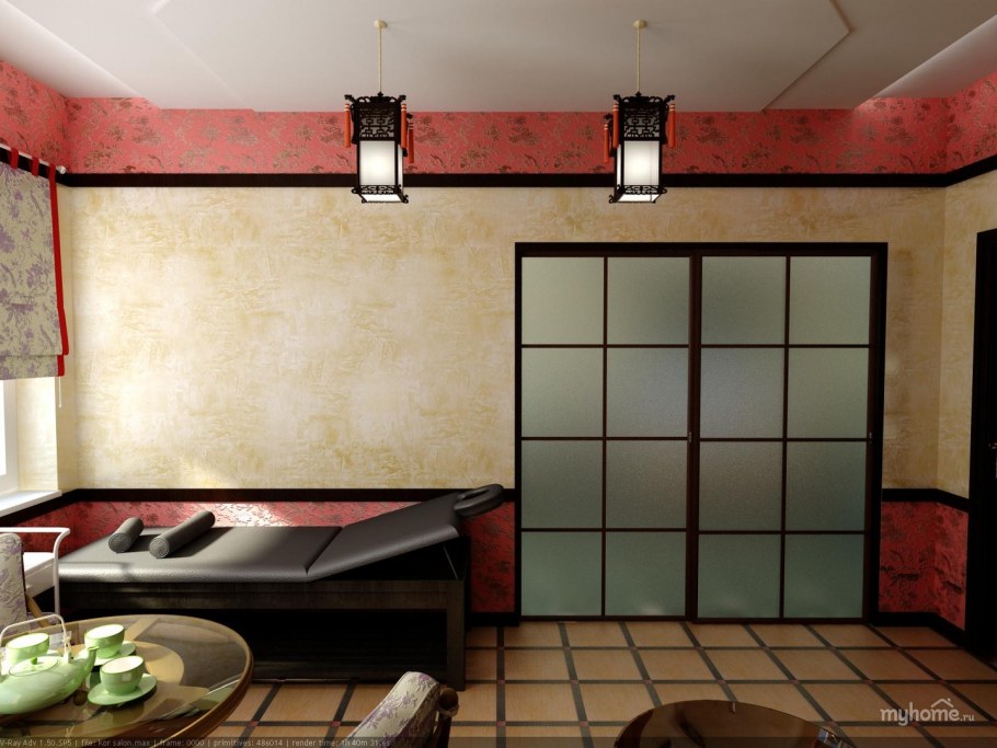 Традиционный японский стиль в интерьере