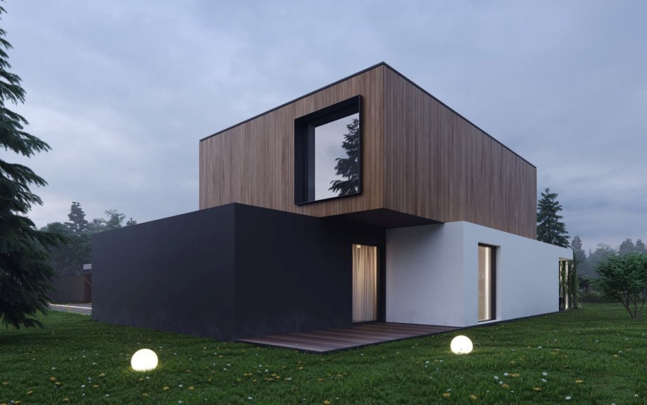 Дома в стиле Хай тек Минимализм