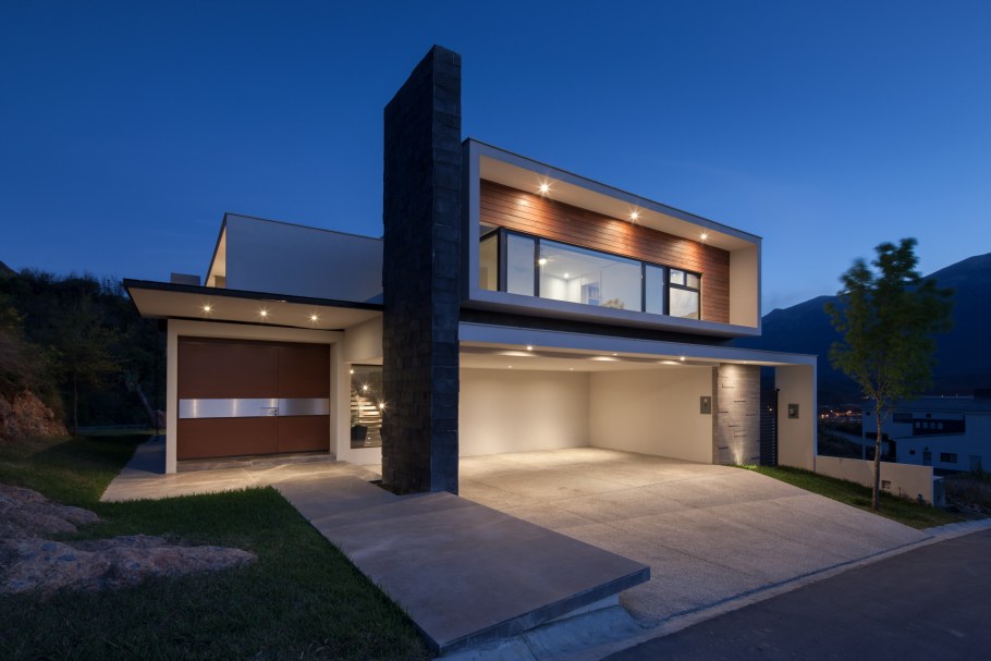 Необычные дома Хай тек