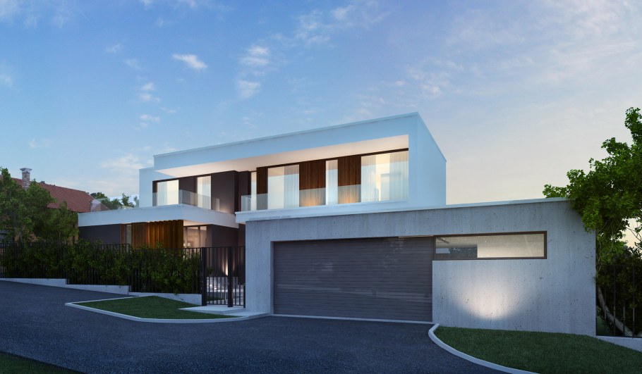 Коттедж в стиле конструктивизм